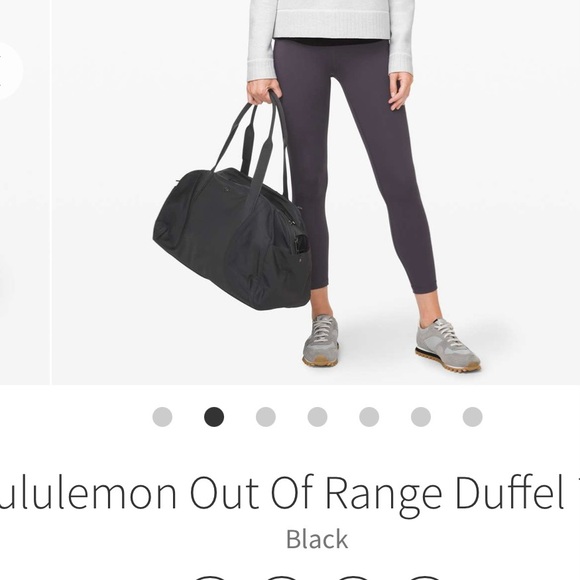 Lululemon Out Of Range Duffel *33L - Picture 9 of 10